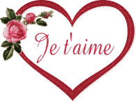 Gif animé coeur je t'aime